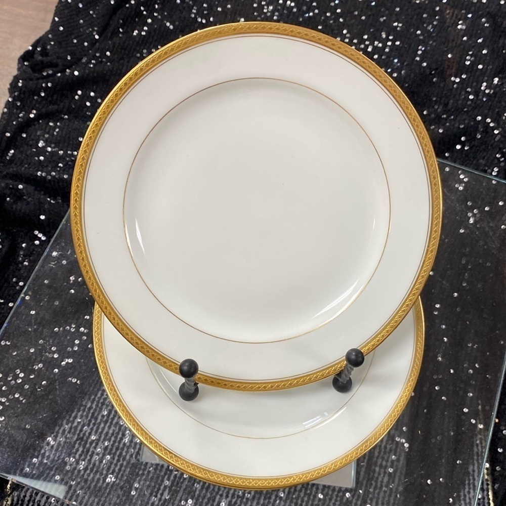 HAVILAND
Symphony Gold Bread & Butter Plate set of 4